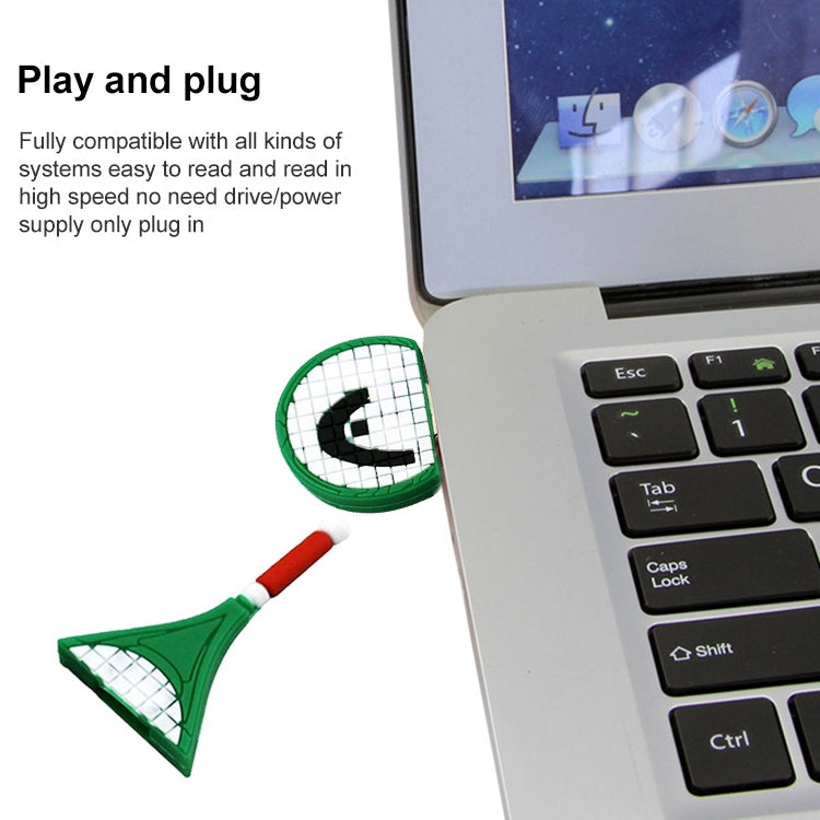 Clé USB en forme de raquette de tennis (8 Go), 2 Go, 4 Go, 8 Go