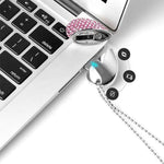 Clé USB en forme de cœur avec bijou diamant, spéciale pour cadeaux de la Saint-Valentin, 2 Go, 4 Go, 8 Go, 16 Go