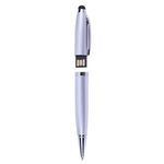 Clé USB stylo 2 en 1, Noir, 2GB (Argent), 4GB (Argent), 8GB (Argent), 16GB (Argent), 32GB (Argent), 2GB (Noir), 4GB (Noir), 8GB (Noir), 16GB (Noir), 32GB (Noir)