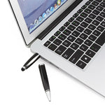 Clé USB stylo 2 en 1, Noir, 2GB (Argent), 4GB (Argent), 8GB (Argent), 16GB (Argent), 32GB (Argent), 2GB (Noir), 4GB (Noir), 8GB (Noir), 16GB (Noir), 32GB (Noir)