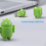 Clé USB style robot Android 8GB (Vert), 8GB