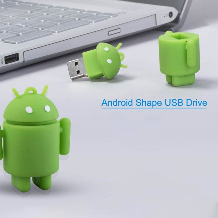 Clé USB style robot Android 8GB (Vert), 8GB