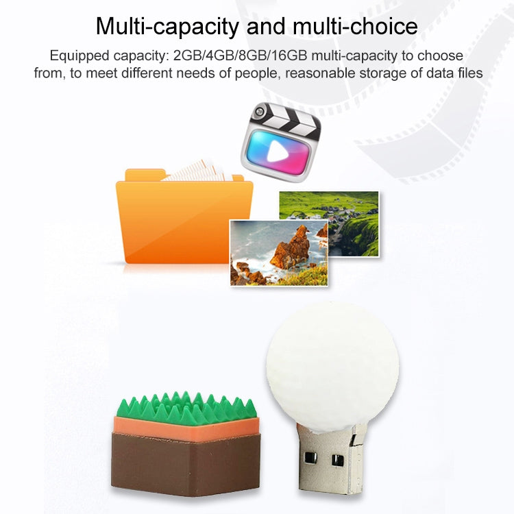 Clé USB style golf 16GB, 2GB, 4GB, 8GB, 16GB