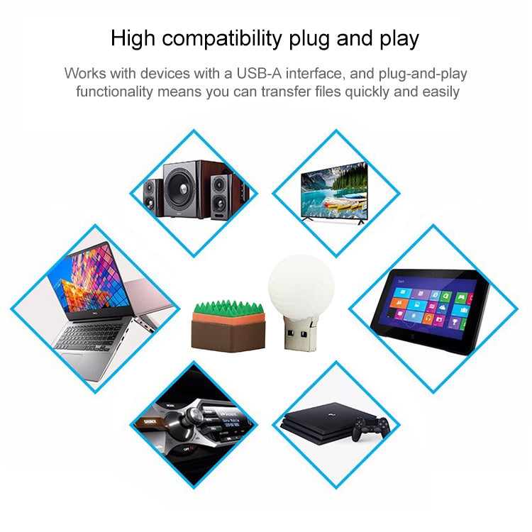 Clé USB style golf 16GB, 2GB, 4GB, 8GB, 16GB