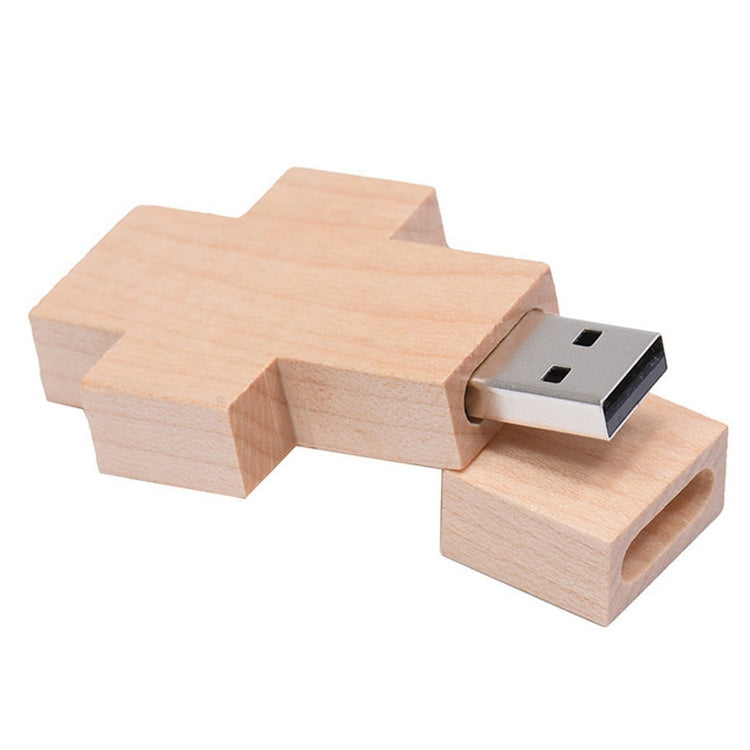 Clé USB en bois style croix 8GB, 2GB, 4GB, 8GB