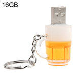Clé USB style porte-clés bière avec mémoire de 16 Go, 16 Go