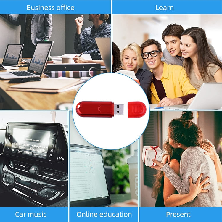 Clé USB 8 Go, 8 Go (Rouge)