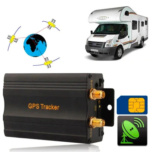 Système de suivi de véhicule GSM / GPRS / GPS 103B, prend en charge la carte mémoire TF, bande : 850 / 900 / 1800 / 1900 MHz, 103A, 103B, télécommande (coupure d'huile et de circuit)