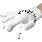 Gants de piano électronique avec haut-parleur, Gants de piano électronique