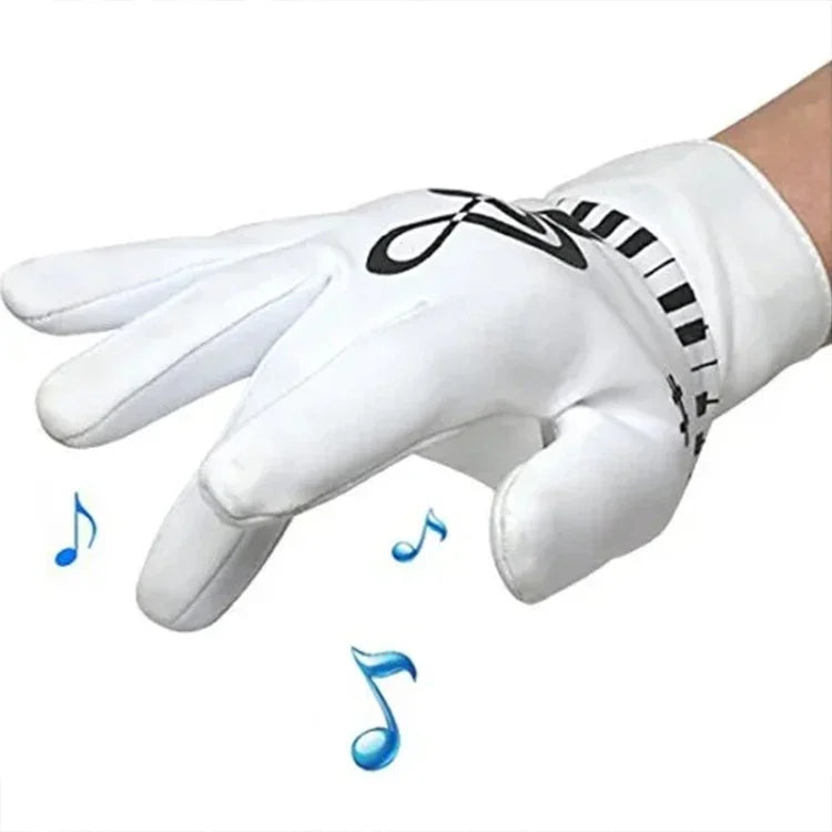 Gants de piano électronique avec haut-parleur, Gants de piano électronique