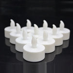 15 bougies chauffe-plat LED sans flamme, bougies électriques