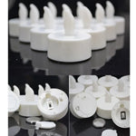 15 bougies chauffe-plat LED sans flamme, bougies électriques