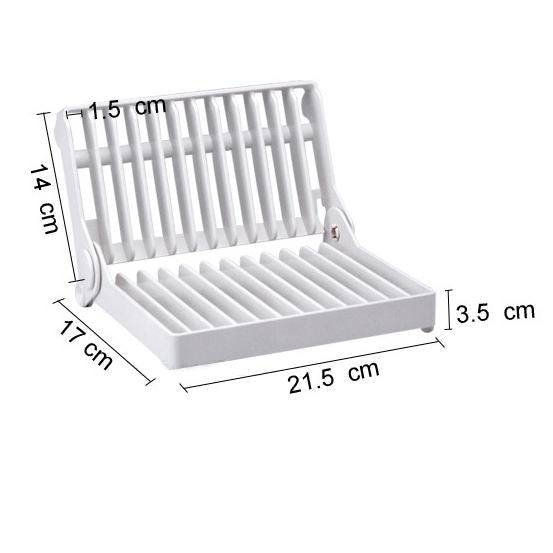Égouttoir à vaisselle pliable, Support à assiettes
