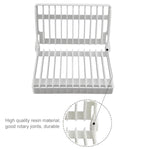 Égouttoir à vaisselle pliable, Support à assiettes