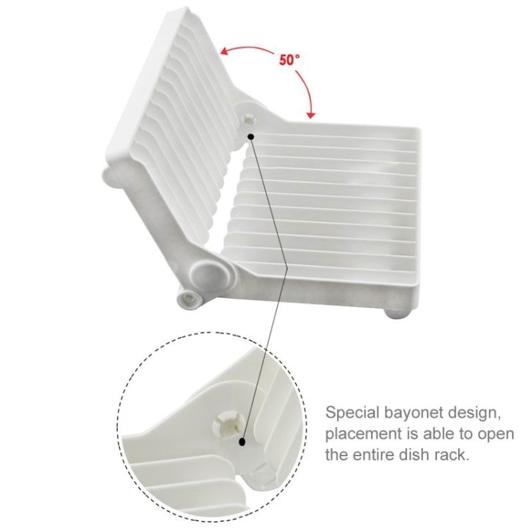 Égouttoir à vaisselle pliable, Support à assiettes