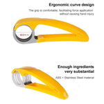 LsCook Kitchen Tool Coupe-banane pour salade de fruits, coupe-banane