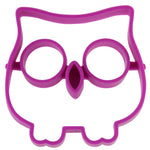 Moule à frire en forme de hibou de dessin animé, en silicone, pour omelette et œufs sur le plat