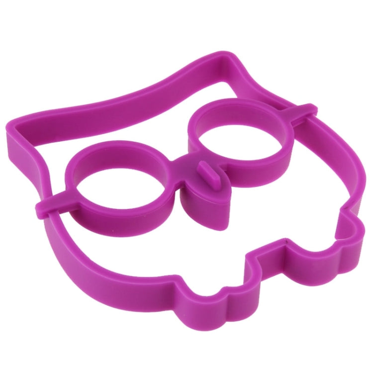 Moule à frire en forme de hibou de dessin animé, en silicone, pour omelette et œufs sur le plat