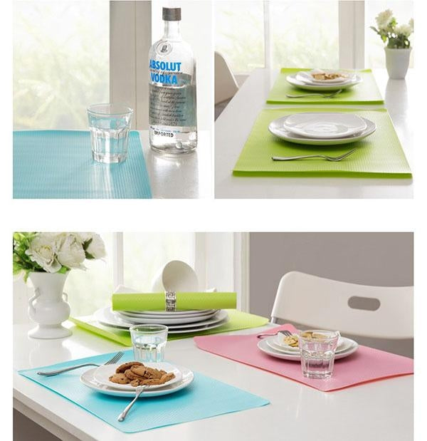 Tapis isolant antidérapant en silicone 40x30cm pour plats, boissons, four, table d'enfant