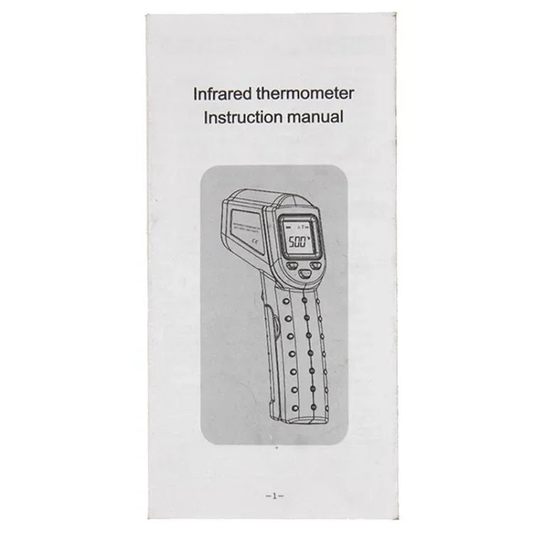 Thermomètre infrarouge numérique LCD DT-8500, Plage de température : -50 à 500 degrés Celsius, DT-8500