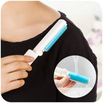Mini épilateur portable en silicone collant et lavable, livraison de couleur aléatoire, épilateur lavable