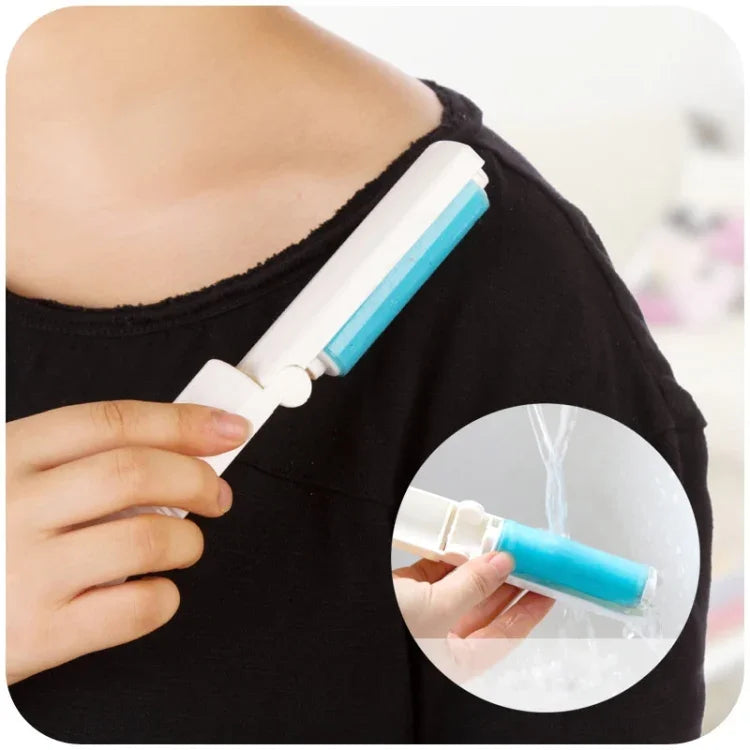 Mini épilateur portable en silicone collant et lavable, livraison de couleur aléatoire, épilateur lavable
