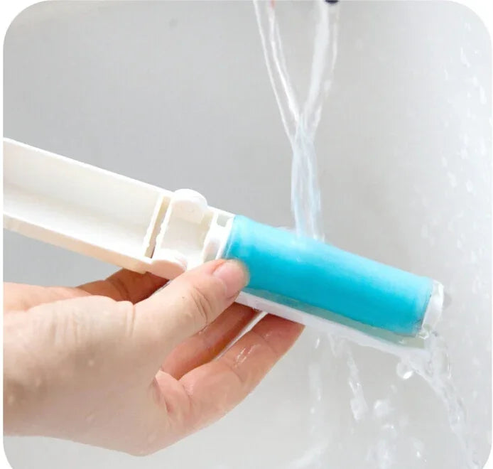Mini épilateur portable en silicone collant et lavable, livraison de couleur aléatoire, épilateur lavable