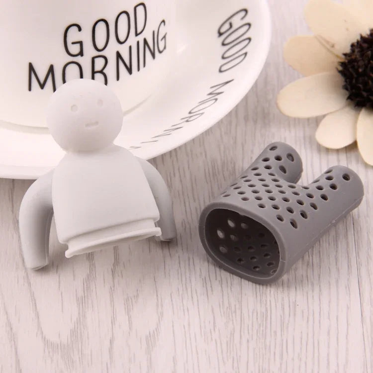 Infuseurs à thé en silicone M. Tea mignons, M. Tea mignon