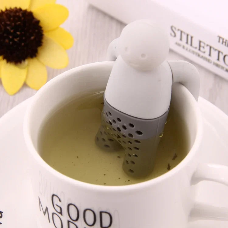 Infuseurs à thé en silicone M. Tea mignons, M. Tea mignon