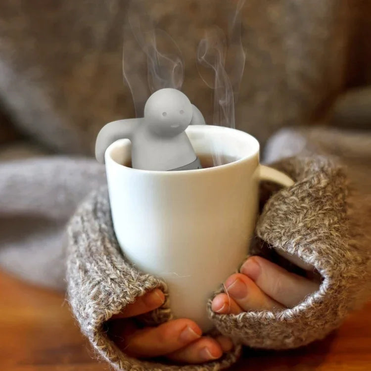 Infuseurs à thé en silicone M. Tea mignons, M. Tea mignon