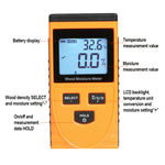 Humidimètre numérique pour bois GM630 avec écran LCD