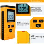 Humidimètre numérique pour bois GM630 avec écran LCD