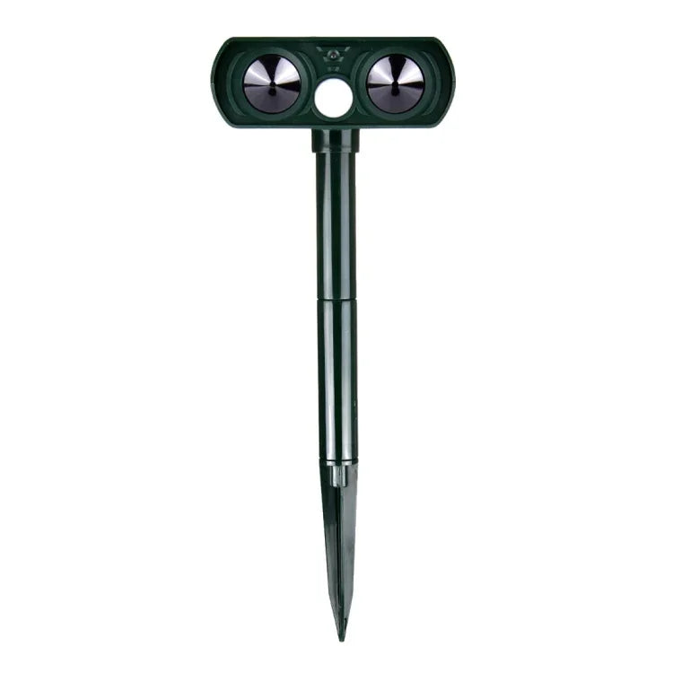 Répulseur animal activé par mouvement solaire ultrasonique, 1 pièce RC-510