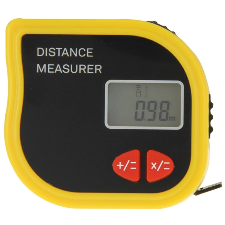 Mesureur de distance ultrasonique CP-3001 avec point laser et ruban à mesurer 1 m