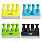 Exerciceur manuel pour doigts AROMA AHF-03, AROMA AHF-03 (Noir), AROMA AHF-03 (Vert), AROMA AHF-03 (Bleu), AROMA AHF-03 (Jaune)