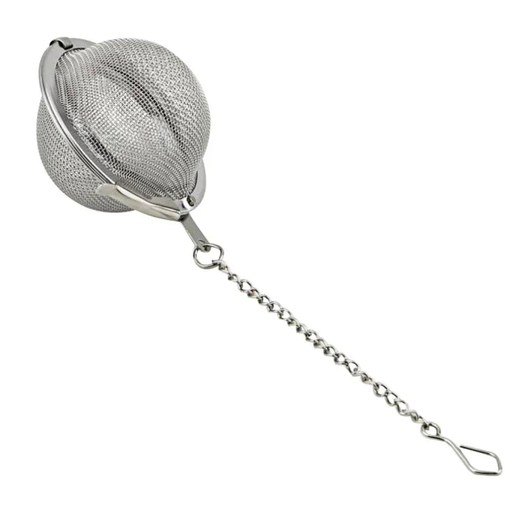 Boule à thé en maille en acier inoxydable, grande