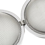 Boule à thé en maille en acier inoxydable, grande