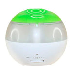 Humidificateur d'air USB avec mini indicateur rouge et interrupteur de réglage de la vapeur (blanc + vert), humidificateur d'air USB