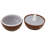 Humidificateur d'air aromatique ultrasonique 3W à texture bois rechargeable USB LM-X1, LM-X1