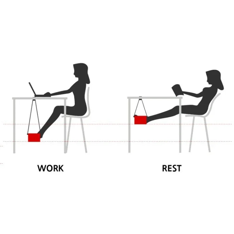 Hamac de Repose-pieds d'extérieur/de bureau, Hamac de Repose-pieds