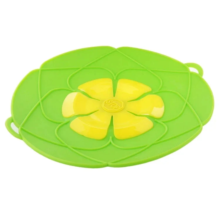 Nouveau couvercle de casserole en silicone anti-débordement, anti-flottement et résistant à la chaleur (couleur livrée au hasard)