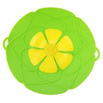 Nouveau couvercle de casserole en silicone anti-débordement, anti-flottement et résistant à la chaleur (couleur livrée au hasard)