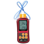 Thermomètre thermocouple BENETECH GM1312 écran LCD 2,4 pouces, mesure des types J, K, T, E, N et R, plage de mesure : -50~300°C