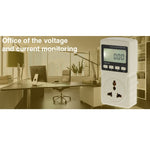 Moniteur d'énergie micro BENETECH GM86 avec écran LCD MAX 10A, prise EU