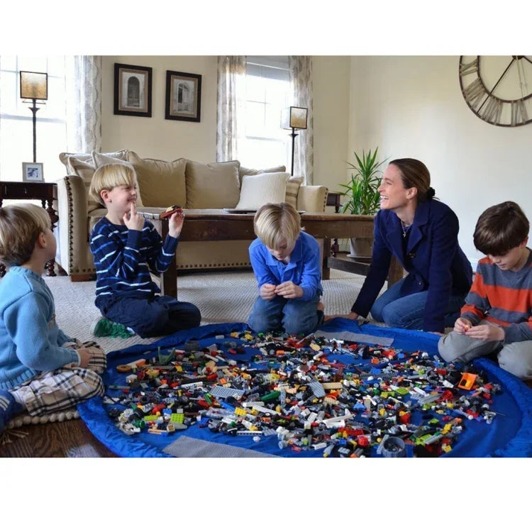 Sac de rangement pliable pour jouets d'enfants, Taille:1.5 x 1.5m, 1.5x1.5m