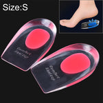 Coussinets de talon en gel de silicone confortables pour femmes, taille S, 1 paire, 1 paire, bleu