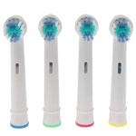 4 PCS Têtes de Brosse de Rechange pour Brosse à Dents Électrique Soin Buccal