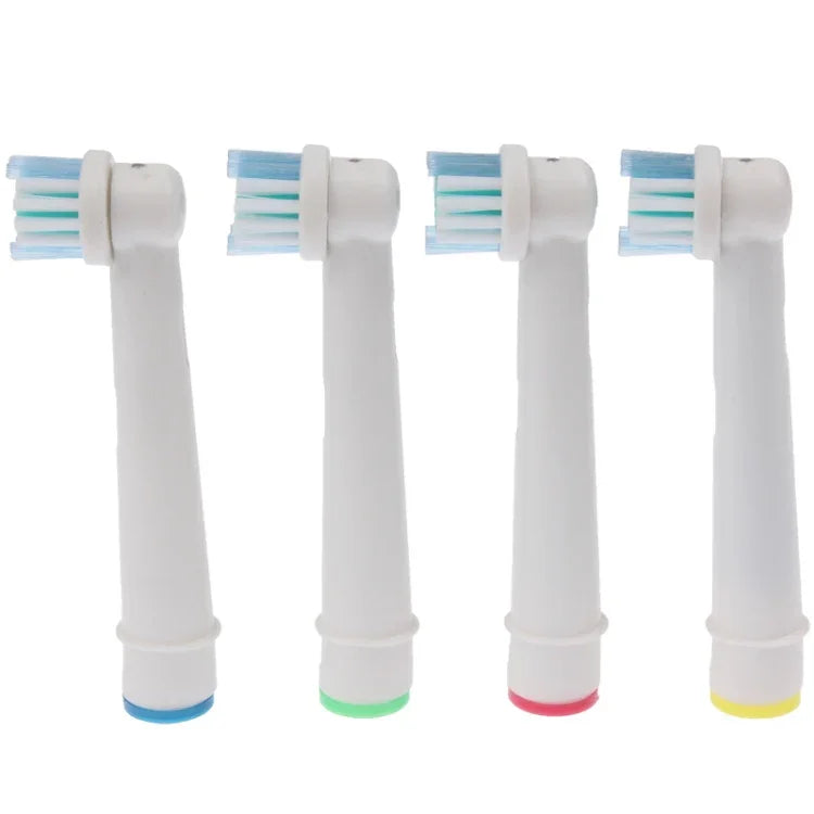 4 PCS Têtes de Brosse de Rechange pour Brosse à Dents Électrique Soin Buccal