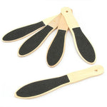 Planche en bois à émeri double face pour massage des pieds, Livraison couleur aléatoire