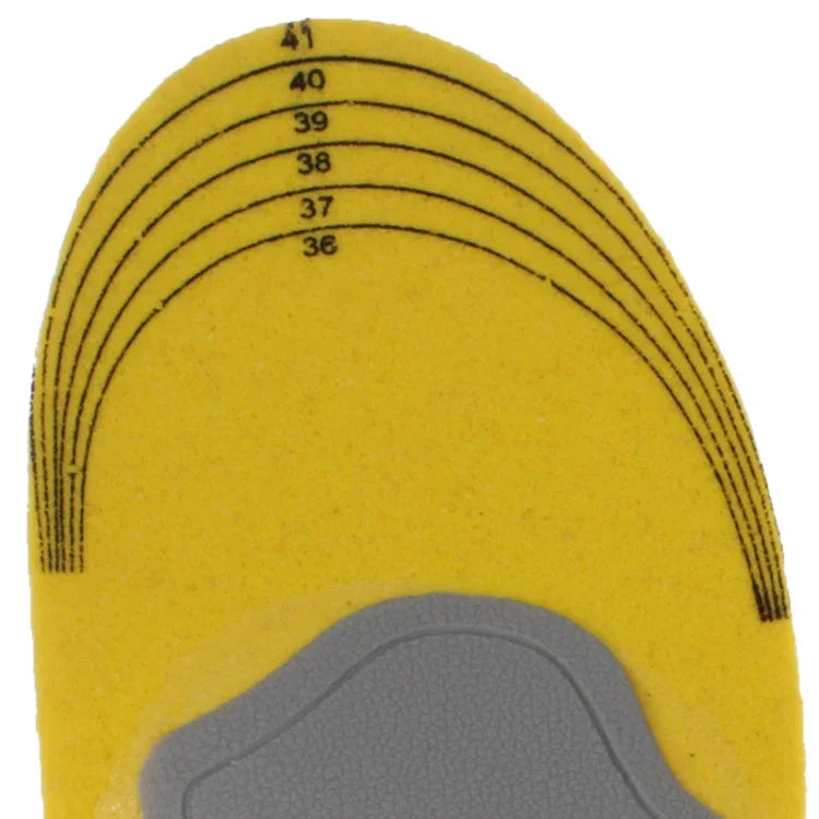 Semelle orthopédique élastique avec soutien de la voûte plantaire pour sport et course, coussin pour femmes, Taille : 35-40